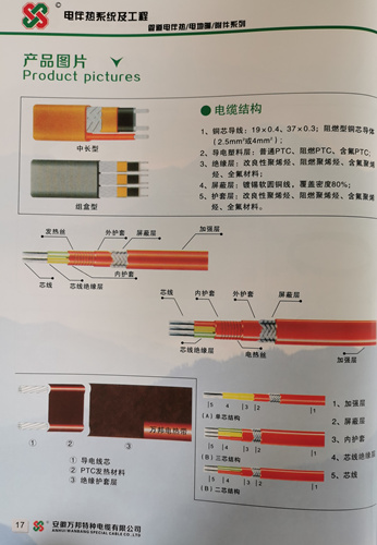 安徽万邦特种电缆，伴热电缆，恒功率系统，RDC型串联恒功率加热